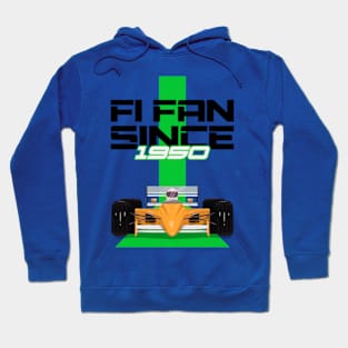 F1 Fan Since 1950 Racing Hoodie